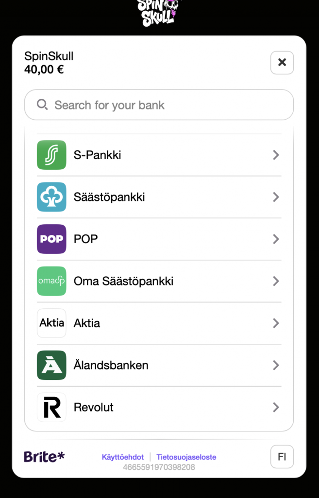 Listattuna Revolutin lisäksi muita Suomessa toimivia pankkeja, kuten Aktia ja S-Pankki, joita Revolut Pay N Play kasinot toimivat.